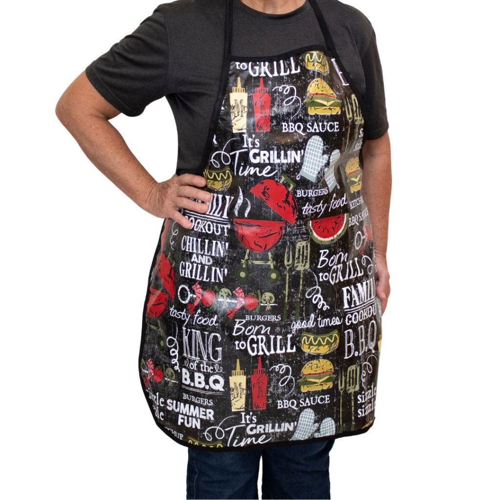 Avental de Cozinha Lavanderia Impermeável Tamanho Grande GG Plus Size