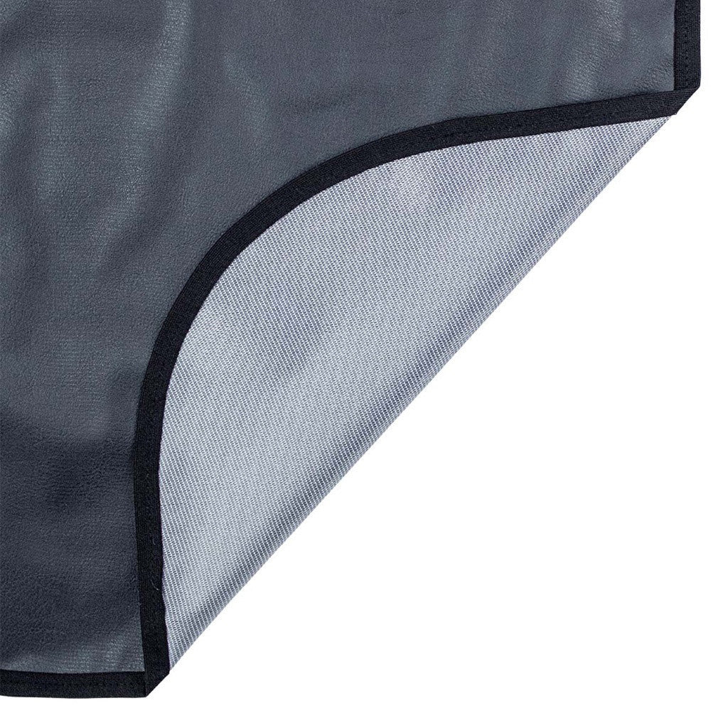 Kit 3 Unidades Avental de Cozinha e Lavanderia Impermeável Preto Liso Uniforme
