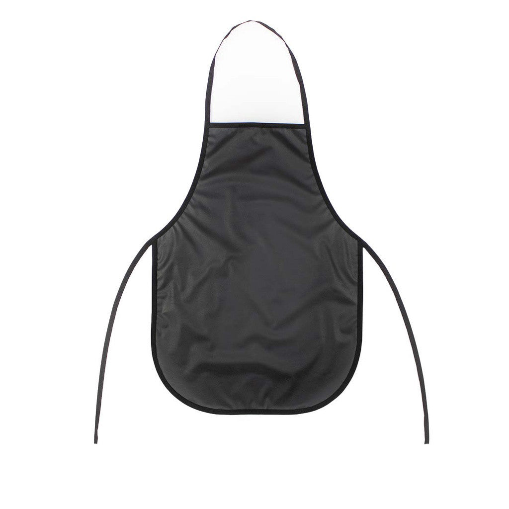 Kit 15 Unidades Avental de Cozinha e Lavanderia Impermeável Preto Liso Uniforme