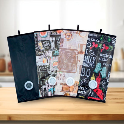 Puxa Saco Porta Sacolas Estampado Impermeável