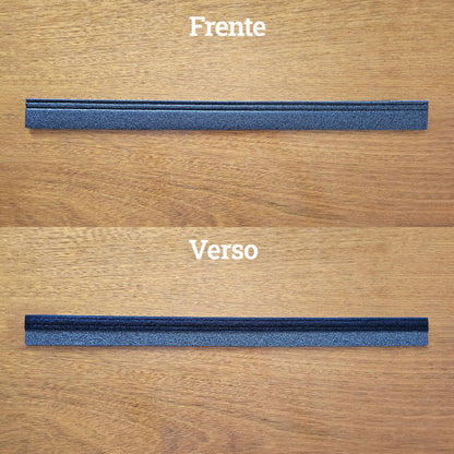 Kit com 2 unidades Protetor contra insetos veda porta rodinho adesivo 80 cm