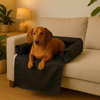 Capa | Assento Pet Preto 100x50 | Sofá Cadeira Protetor