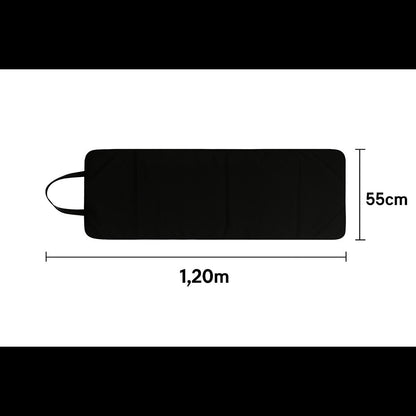 Capa | Assento Pet Liso Preto 120x55 | Carro Protetor