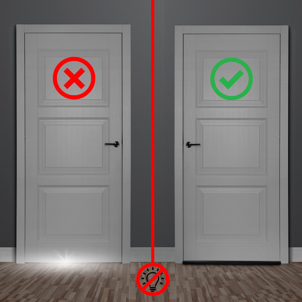 Kit 3 unidades Veda Porta Protetor Impermeável 80cm - MARROM