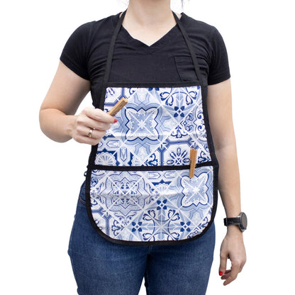 Porta Prendedores Roupas com Bolso Avental 40x33 cm Porta Pregador de Roupa Organizador Lavanderia