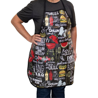 Avental de Cozinha Lavanderia Impermeável Tamanho Grande GG Plus Size