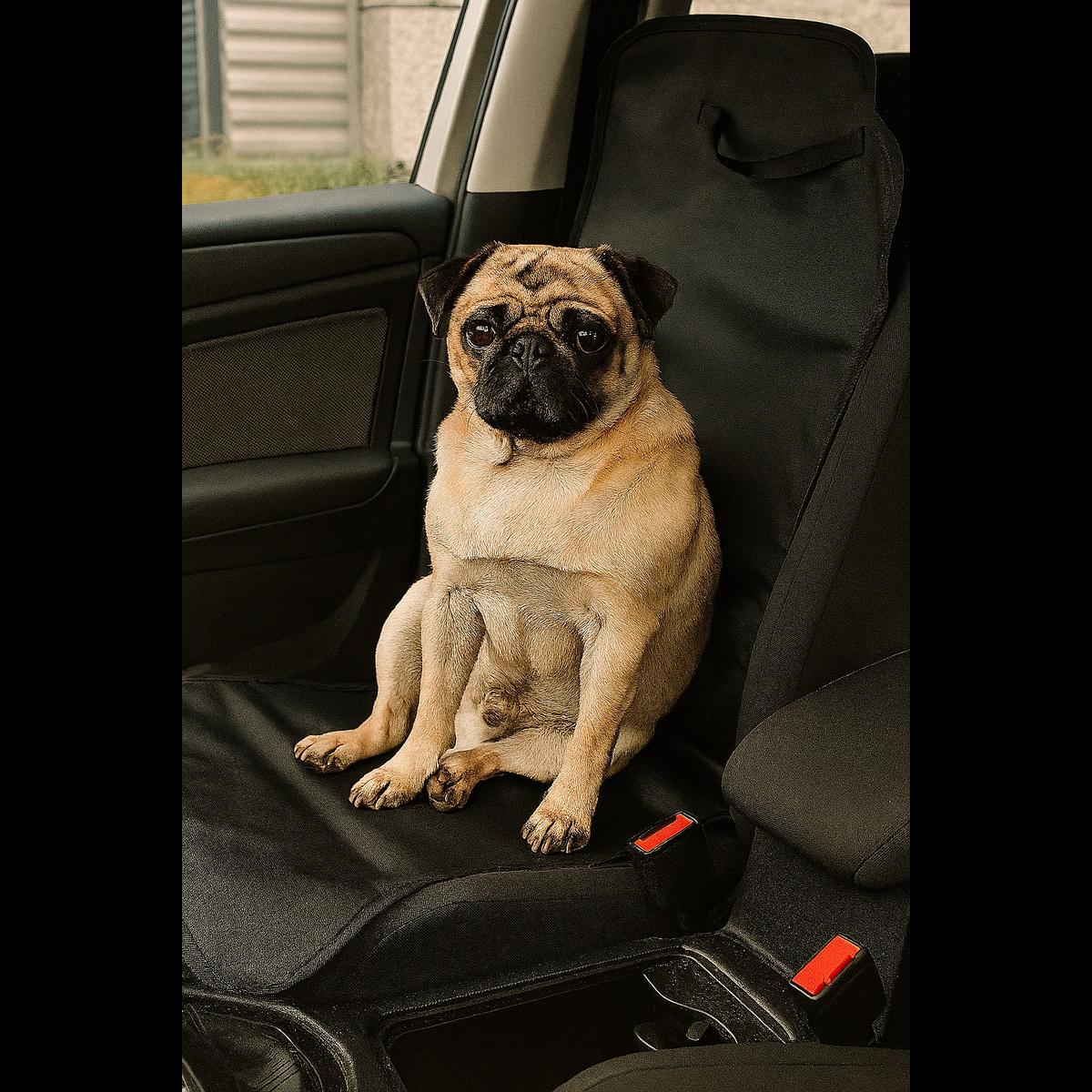 Capa | Assento Pet Liso Preto 120x55 | Carro Protetor