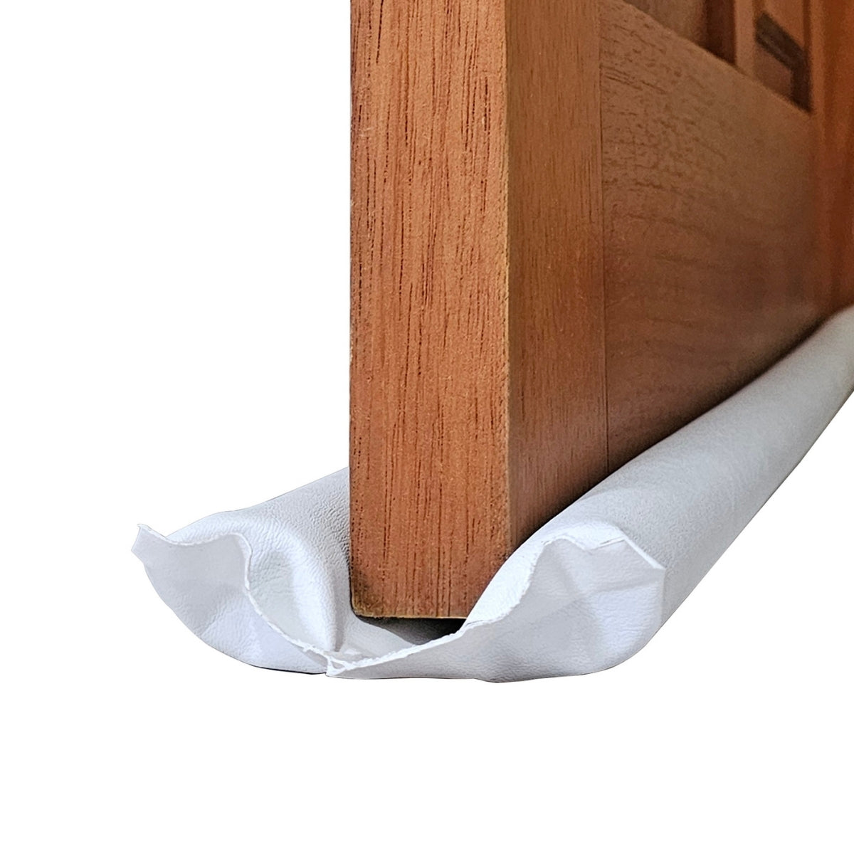 Protetor Rolinho Veda Porta Tradicional Impermeável Branco Ideal Portas Tradicional Madeira até 80cm