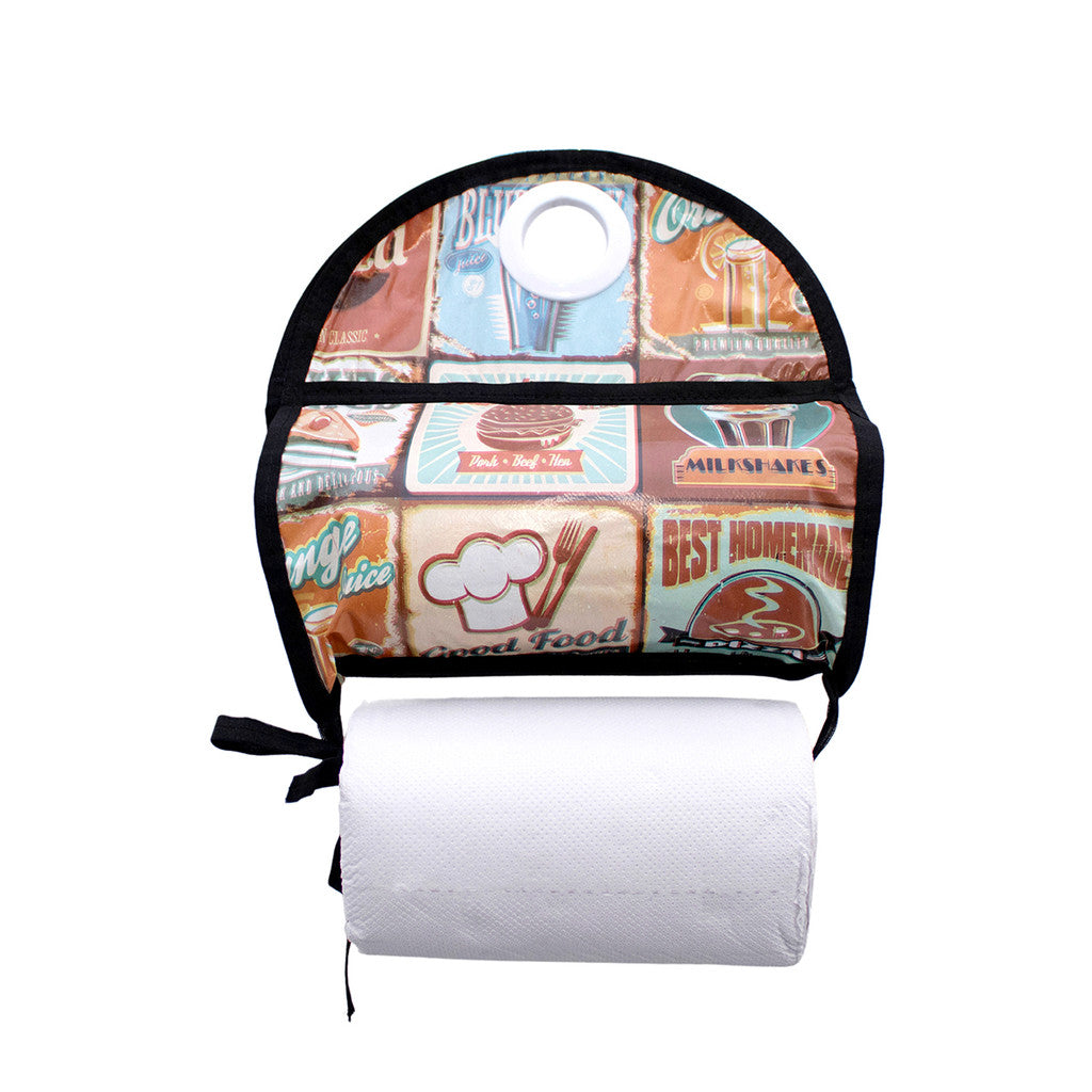 Porta Papel toalha Suporte Parede Para Cozinha Impermeável