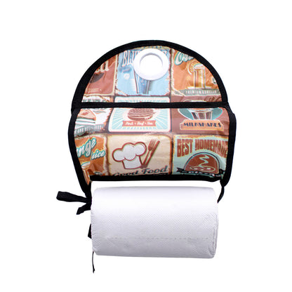 Porta Papel toalha Suporte Parede Para Cozinha Impermeável