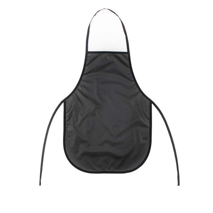 Kit 15 Unidades Avental de Cozinha e Lavanderia Impermeável Preto Liso Uniforme