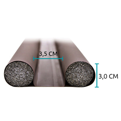 Kit 3 unidades Veda Porta Protetor Impermeável 80cm - MARROM