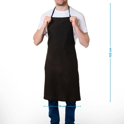 Avental Churrasqueiro Impermeável Preto