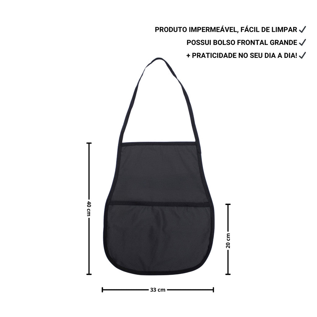 Porta Prendedores Roupas com Bolso Avental 40x33 cm Porta Pregador de Roupa Organizador Lavanderia