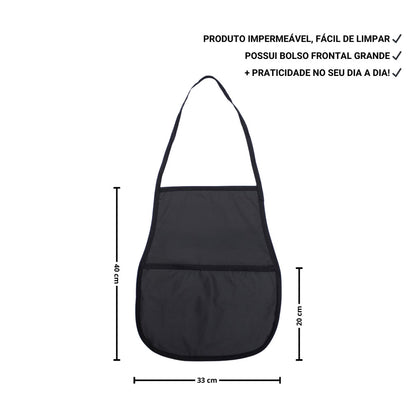 Porta Prendedores Roupas com Bolso Avental 40x33 cm Porta Pregador de Roupa Organizador Lavanderia