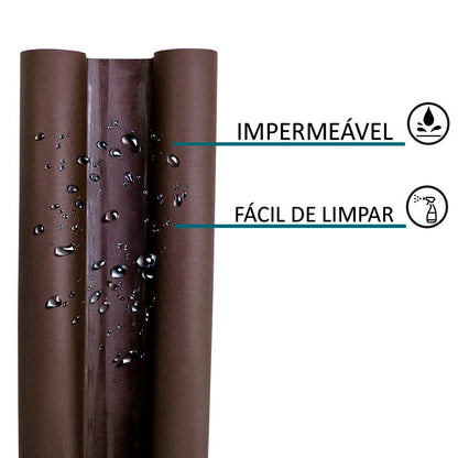 Kit 3 unidades Veda Porta Protetor Impermeável 80cm - MARROM