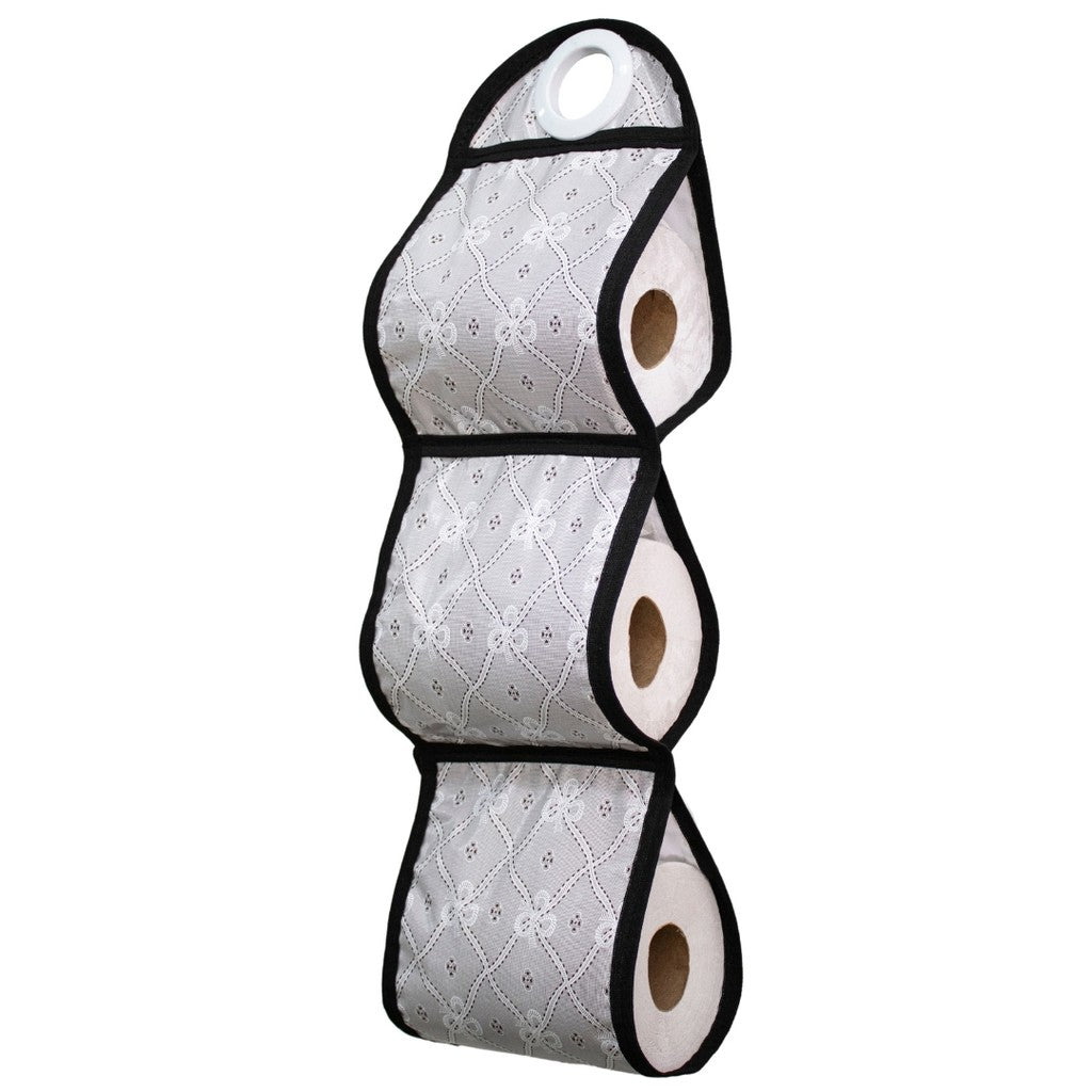 Porta-Papel Higiênico 3 Compartimentos  – Organização e Estilo para seu Banheiro
