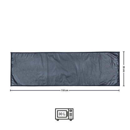 Capa Protetora para Micro-ondas Impermeável Preto