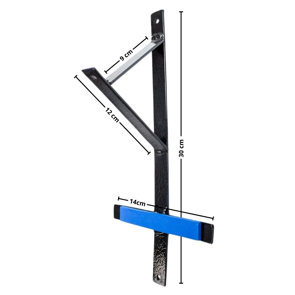 Suporte Para Botijão de Gás Parede Com Trava AntiFurto Roubo C/ Buchas e Parafusos