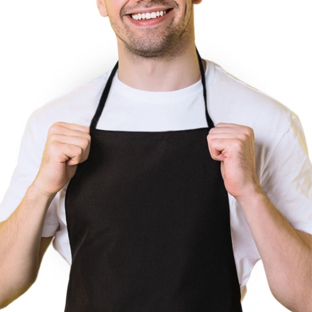 Avental Churrasqueiro Impermeável Preto