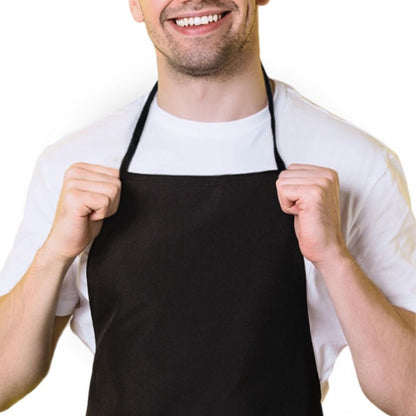 Avental Churrasqueiro Impermeável Preto