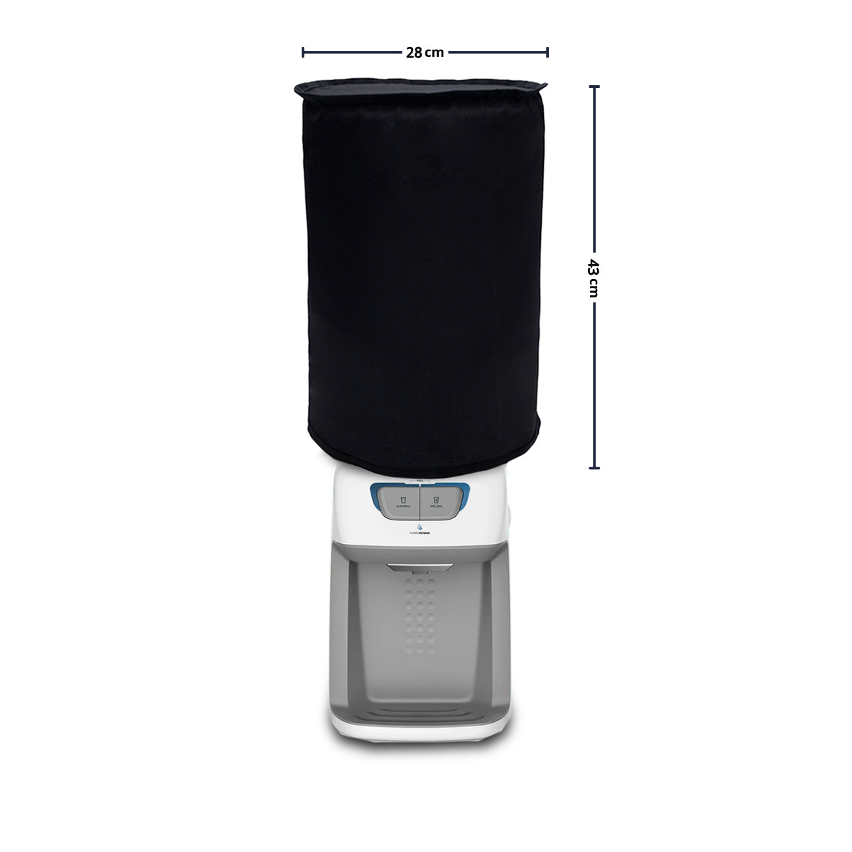 Capa Galão de Água 20 L Oxford Preto