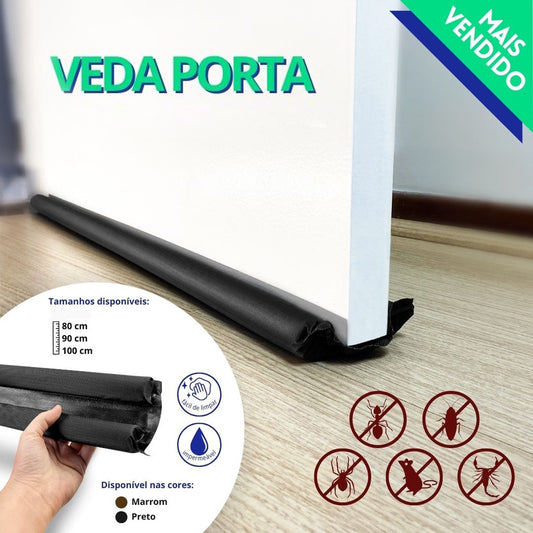 Protetor Rolinho Veda Porta Impermeável - Vários Tamanhos