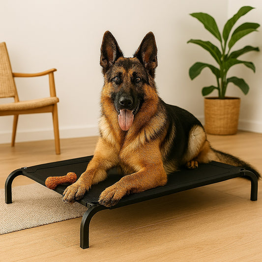 Cama Pet Suspensa 90x60cm Ferro Nylon de Alta Resistencia