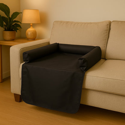 Capa | Assento Pet Preto 100x50 | Sofá Cadeira Protetor