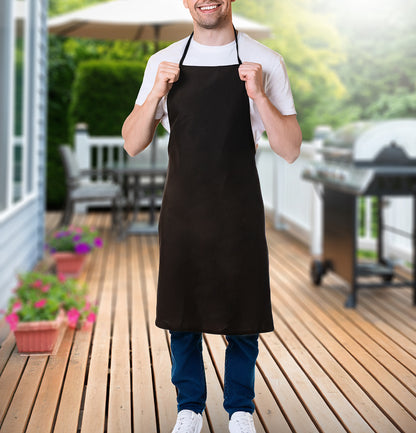 Avental Churrasqueiro Impermeável Preto