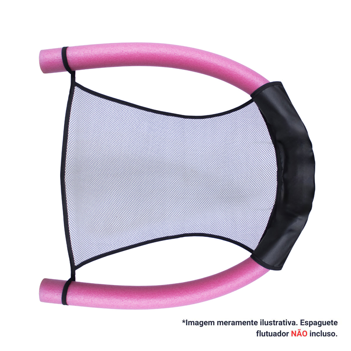 Cadeira Flutuante para Piscina | Assento de Tela de Nylon Resistente e Confortável para Adultos e Crianças